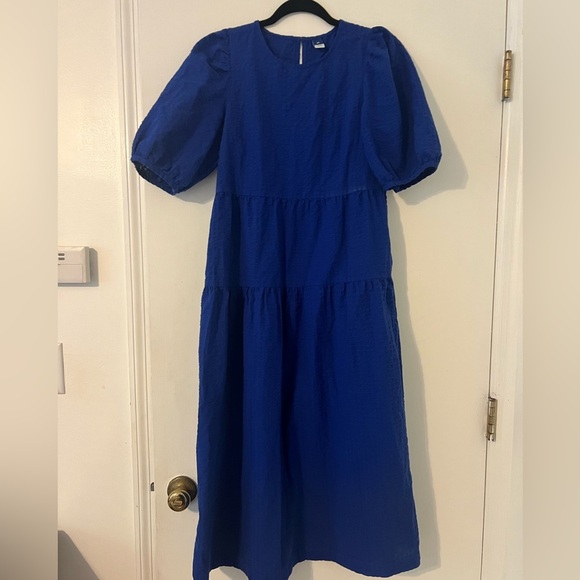 Old Navy Vibrant Blue Dress with pockets size XS (SKU D-117) - Picture 1 of 9